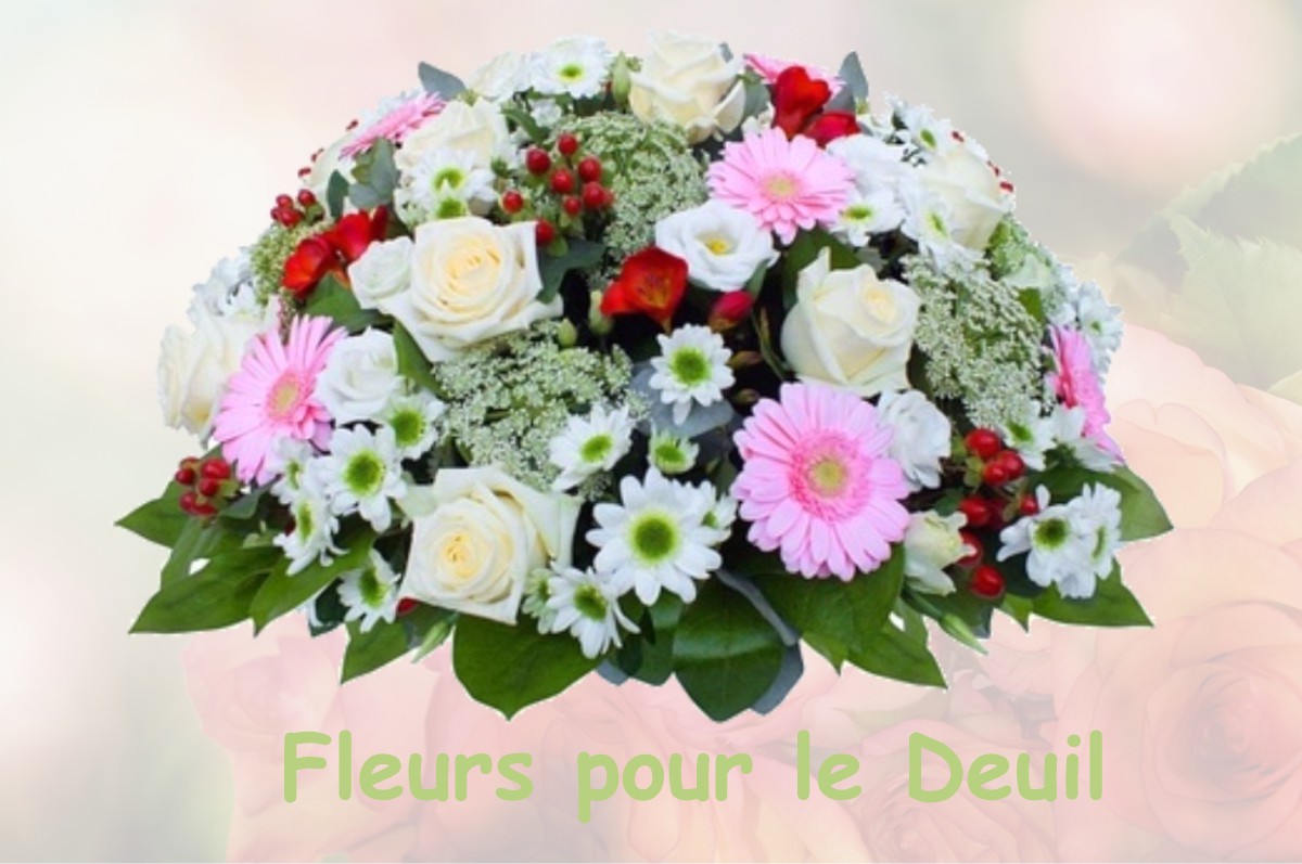 fleurs deuil BONNAC-LA-COTE